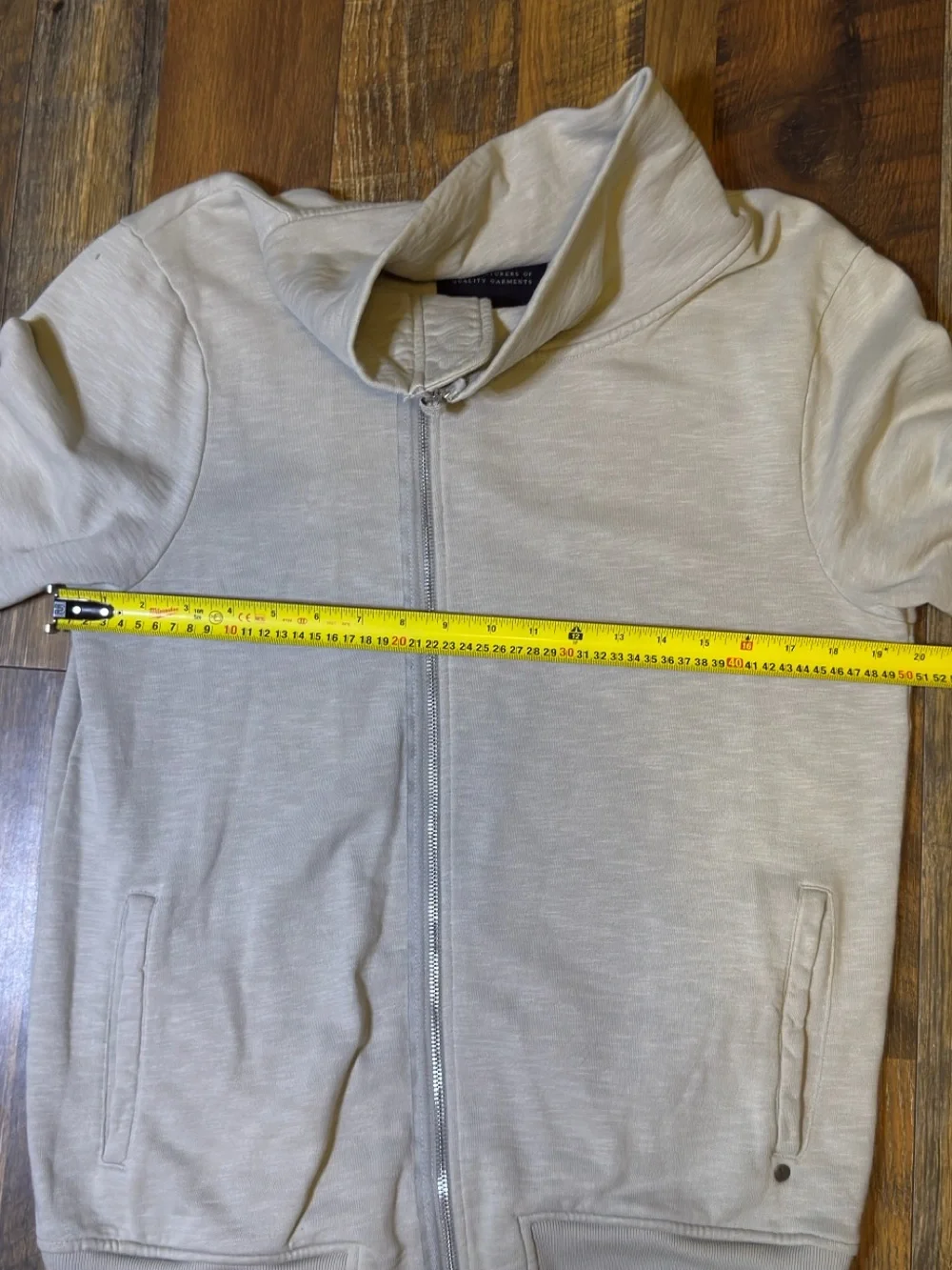 AllSaints All Saints Rumes Funnel Lightweight Zip Up Jacket mens Medium M